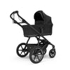 Thule Urban Glide stroller with black bassinet, perfect for your baby’s first ride.