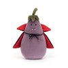 Jelly cats plushies vivacious eggplant vampire