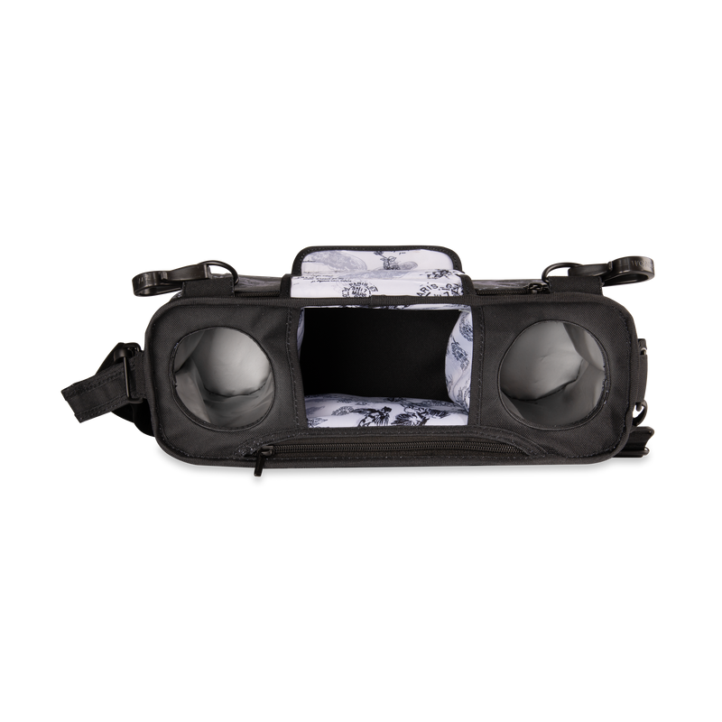 Keep essentials close with the Wonderfold Parent Console in Van Gogh Sketches, perfect for best stroller wagons.