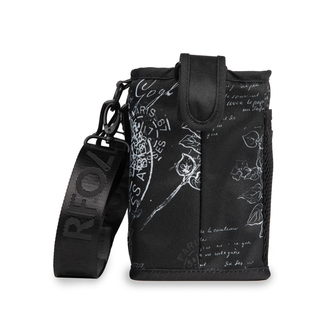 Reliable and roomy, the Wonderfold Parent Console in Van Gogh Sketches 4 Cup is ideal for toddler wagon stroller adventures.