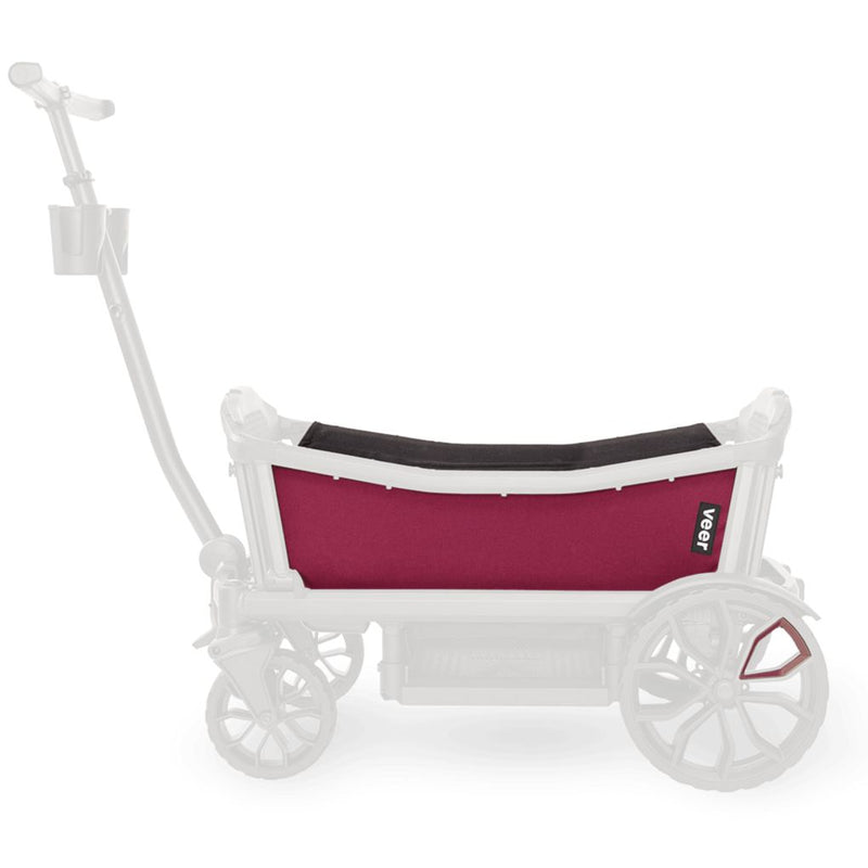 Style your stroller wagon with the Veer Cruiser Custom Sidewall Kit in Pink Agate, a fun accessory for kidsÕ outings.