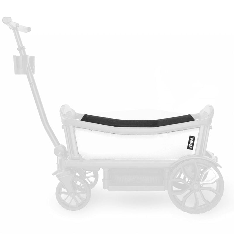 Enhance your stroller with the Veer Cruiser Custom Sidewall Kit in Savannah White, perfect for a fresh and clean look.