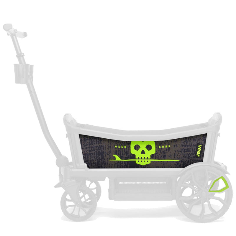 Bring coastal vibes to stroller wagons with the Veer Cruiser Custom Sidewall Kit in Surf, perfect for sunny adventures.