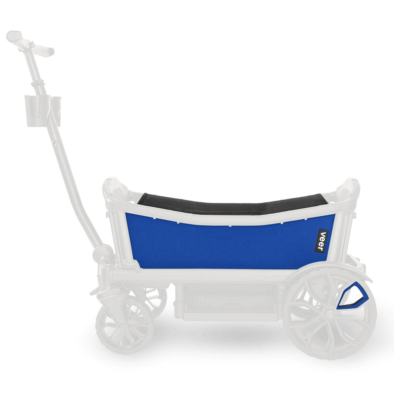 Refresh baby strollers with the Veer Cruiser Custom Sidewall Kit in Kai Blue, a colorful upgrade for active families.