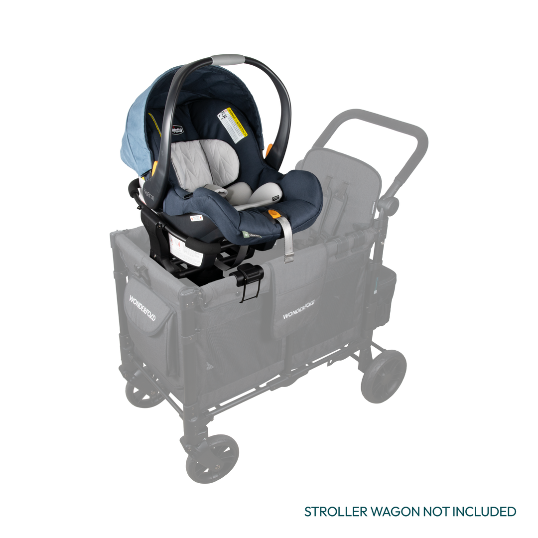 Adapt your Wonderfold W2 wagon stroller with this Chicco car seat adapter for seamless infant travel.