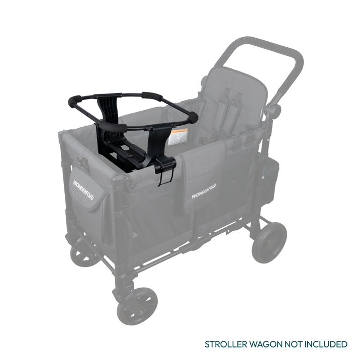 Designed for Chicco compatibility, the Wonderfold W2 Car Seat Adapter adds versatility to your kids wagon stroller.