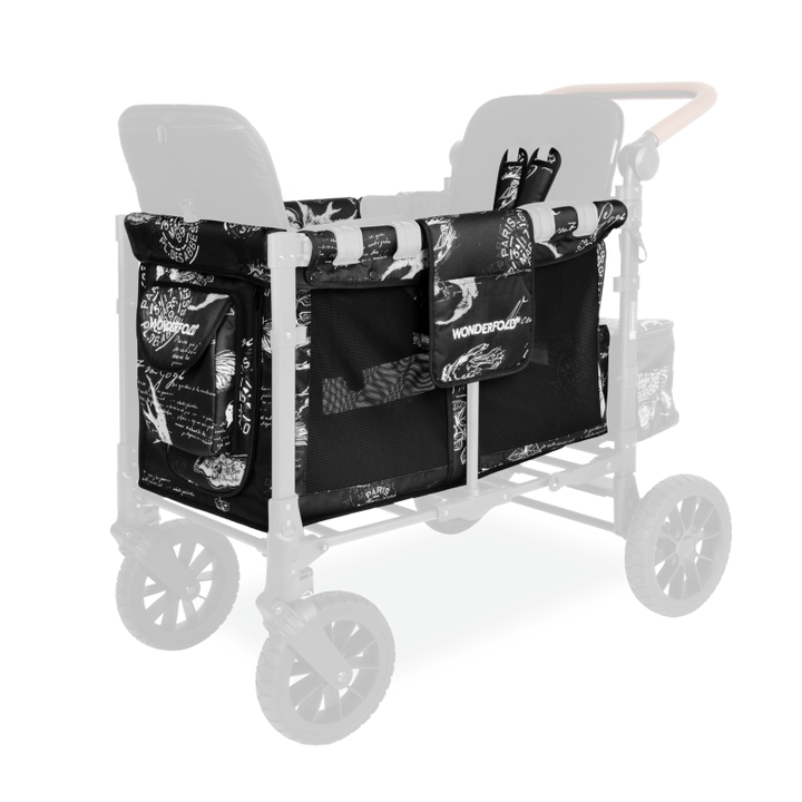 Artfully crafted, the Wonderfold Carriage Fabric in Van Gogh Sketches transforms your baby wagon stroller.