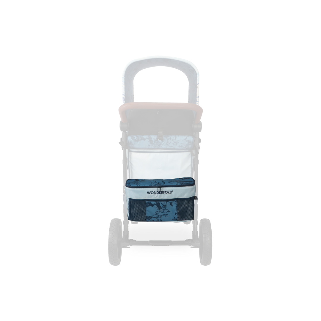 Van Gogh Landscape with Houses on Wonderfold Elite/Luxe Rear Basket Fabric offers a creative twist for your stroller wagon