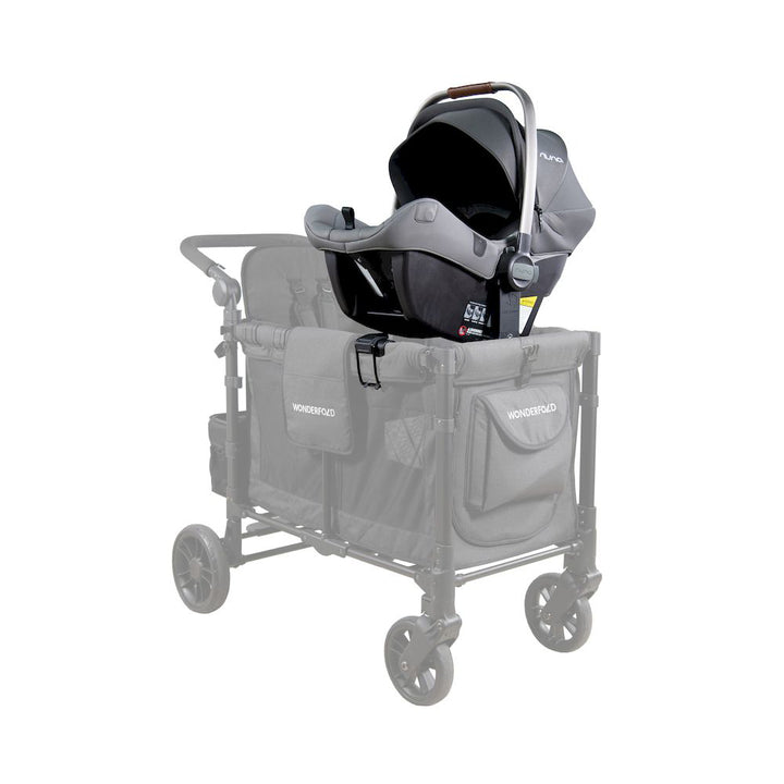Using the Wonderfold W2 Car Seat Adapter with stroller wagons offers a reliable baby wagon stroller solution