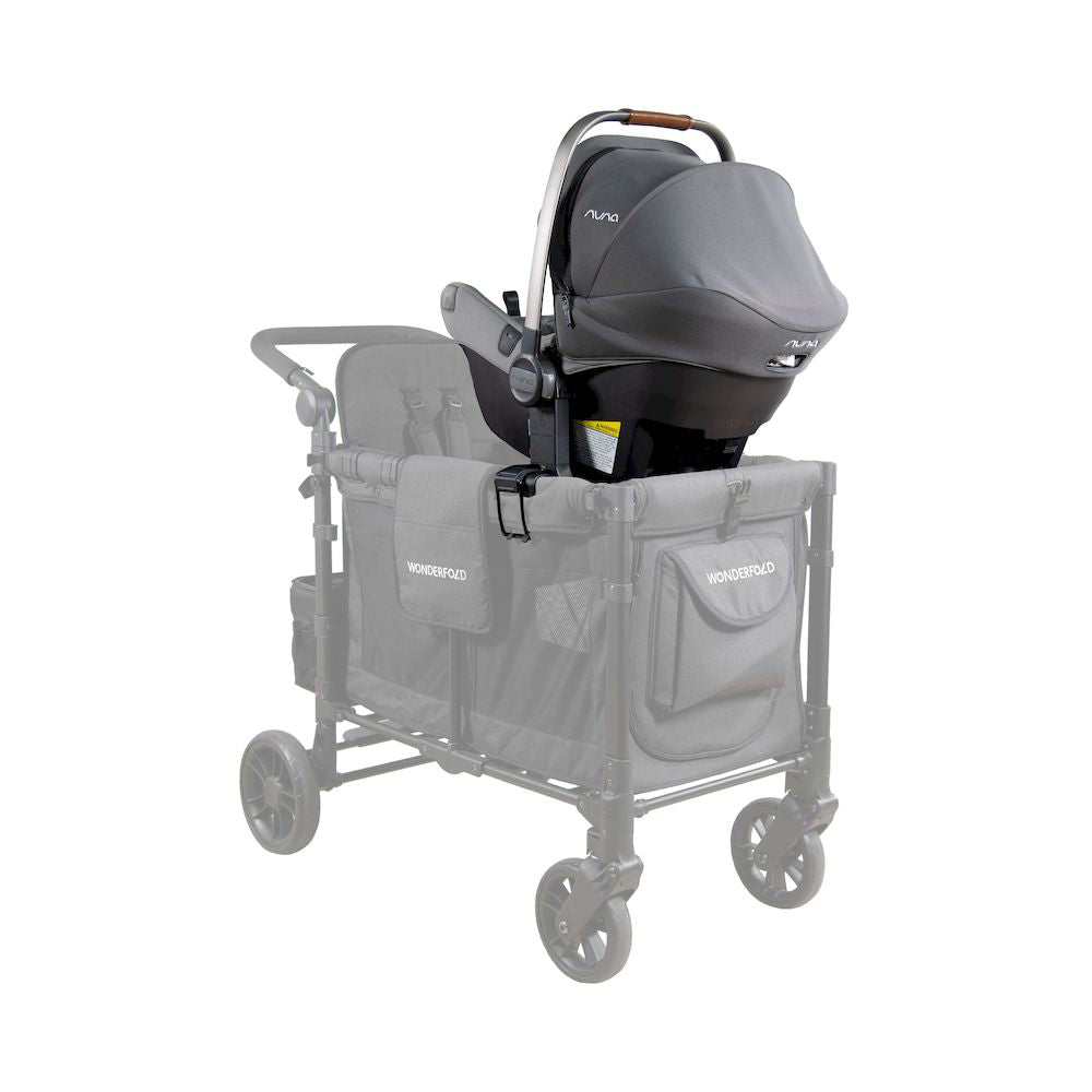 Secure your infant seat effortlessly with the Wonderfold W2 Car Seat Adapter designed for the best stroller wagons