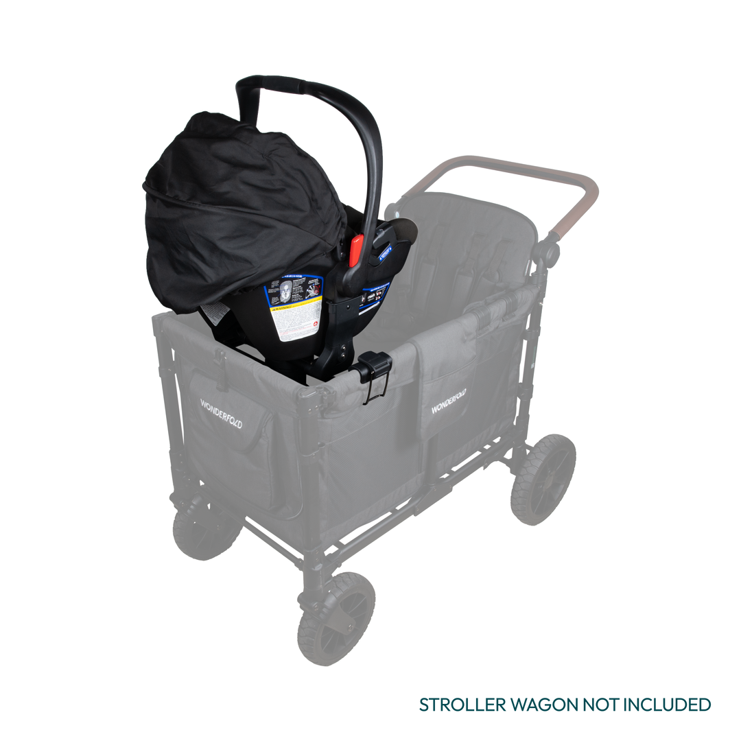 Effortlessly convert your Wonderfold wagon stroller using the Britax W4 Car Seat Adapter for safe travel