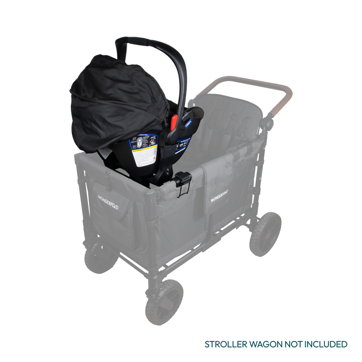 Effortlessly convert your Wonderfold wagon stroller using the Britax W4 Car Seat Adapter for safe travel