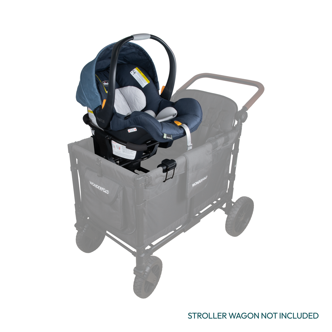 Easily connect Chicco car seats with the Wonderfold W4 Car Seat AdapterÑgreat stroller accessories for families