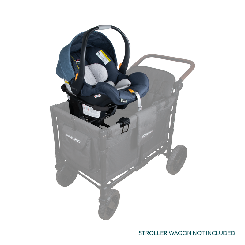 Easily connect Chicco car seats with the Wonderfold W4 Car Seat AdapterÑgreat stroller accessories for families