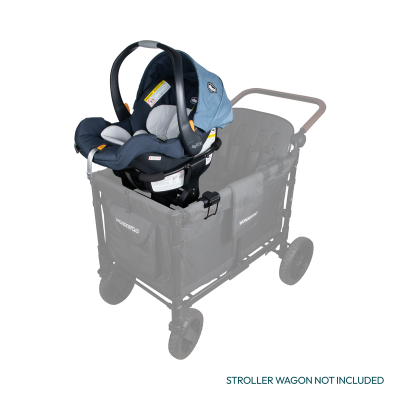 The Wonderfold W4 Car Seat Adapter for Chicco ensures a snug fit on your best stroller wagon