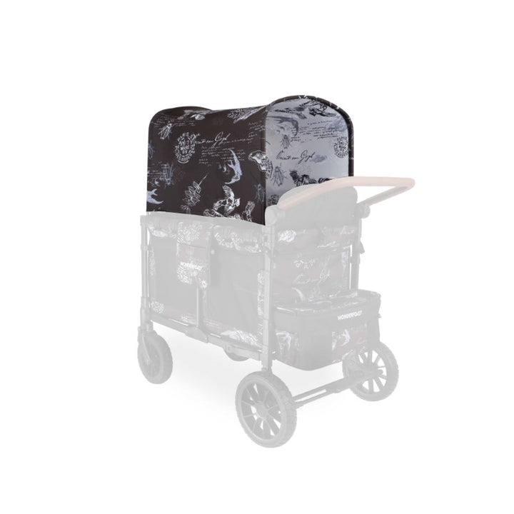 Sketches design featured on the Wonderfold Elite/Luxe Canopy Fabric for toddler wagon stroller lovers