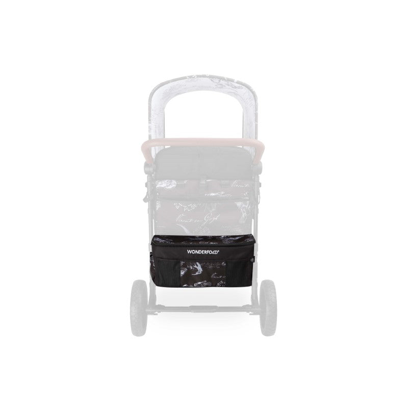 Creative touch with Wonderfold Elite/Luxe Rear Basket Fabric in Van Gogh Sketches perfect for toddler wagon stroller