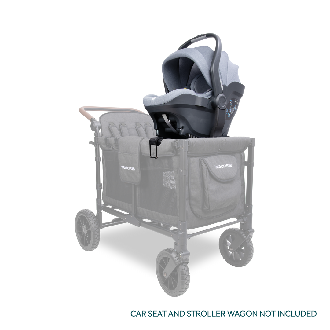 Upgrade your wagon stroller with the Wonderfold W4 Car Seat Adapter designed for Uppababy car seats