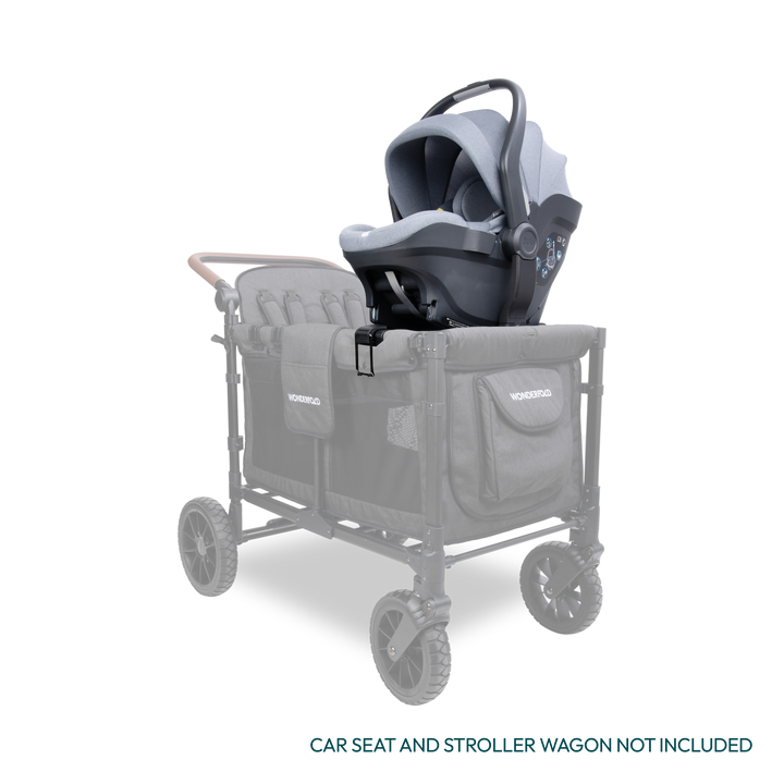 Upgrade your wagon stroller with the Wonderfold W4 Car Seat Adapter designed for Uppababy car seats