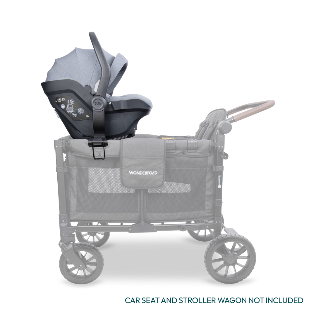 Perfectly compatible with Uppababy, the Wonderfold W4 Adapter enhances the best stroller wagon setups