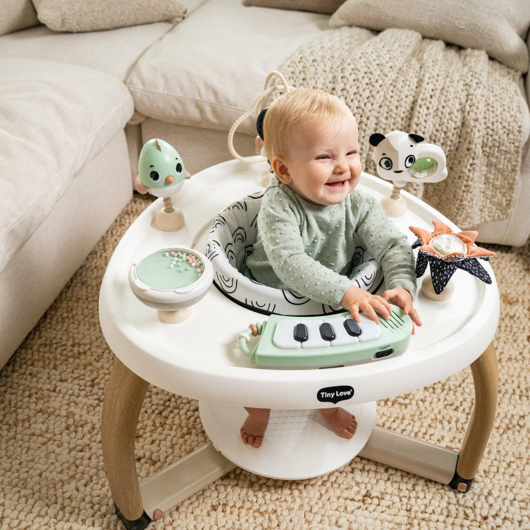 Tiny Love 5-in-1 Black & White Stationary Activity Center