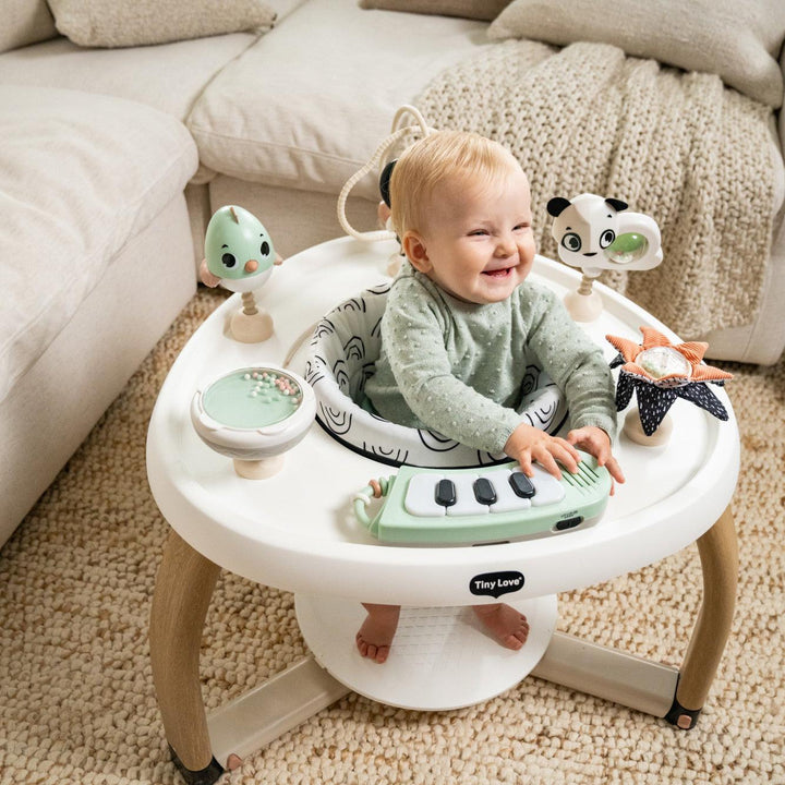 Tiny Love 5-in-1 Black & White Stationary Activity Center