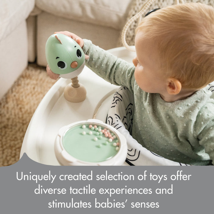 Tiny Love 5-in-1 Black & White Stationary Activity Center