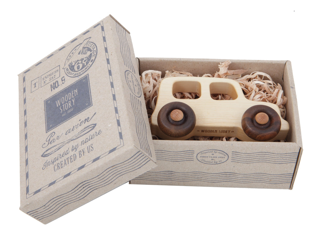 Wooden Story Off Road Toy Cars