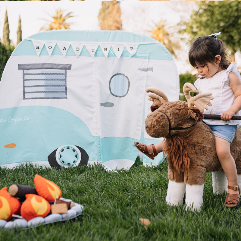 wonder & wise blue camper van tent 