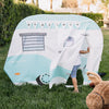 Wonder & wise blue camper van tent pretend play for children 