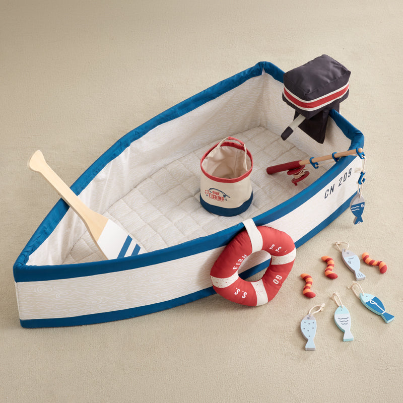 Wonder  Wise Gone Fishing Boat pretend play toy boat 