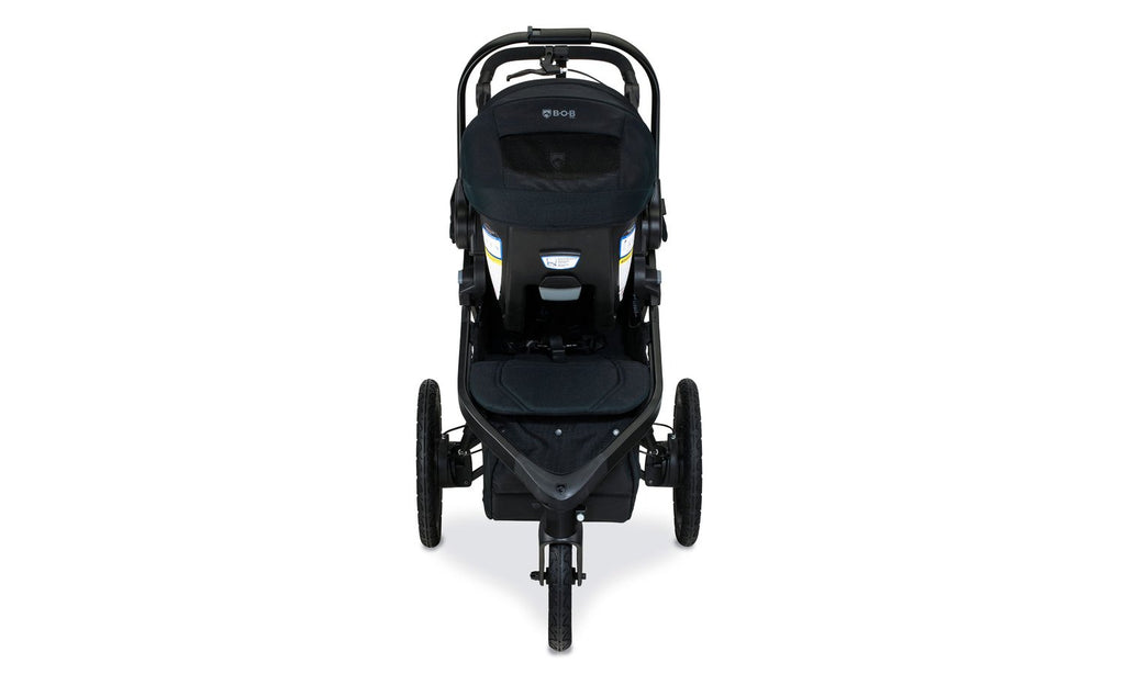 wayfinder travel system stroller and carseat by bob gear in black