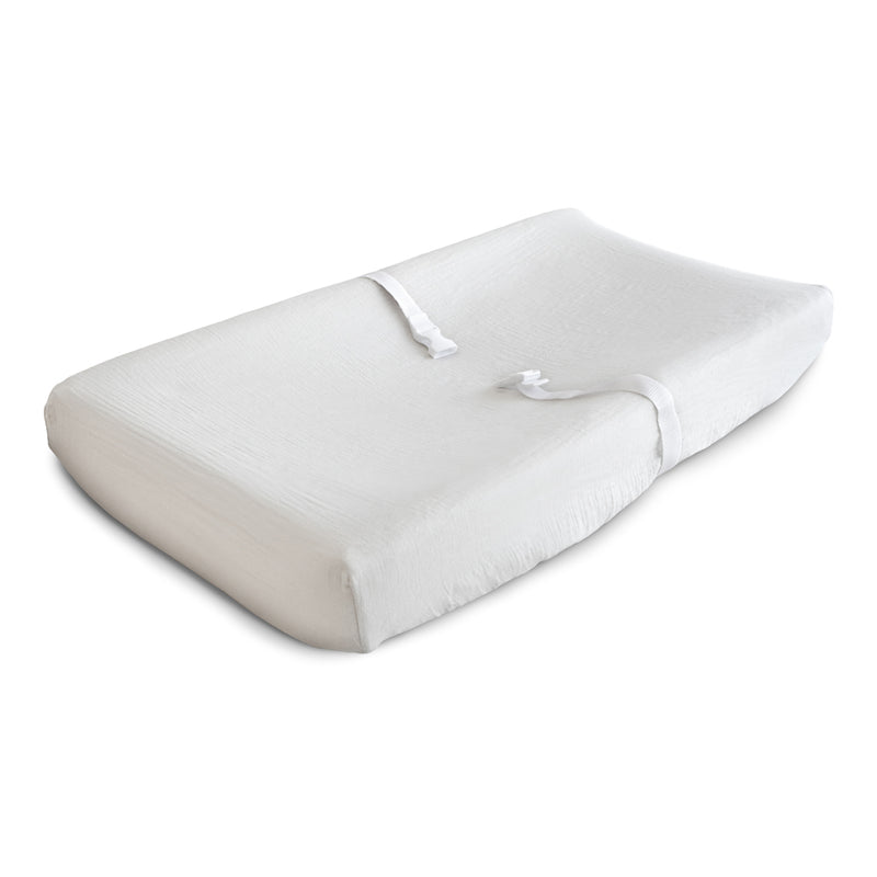 Mushie Changing Pad Cover for a soft and comfortable baby changing experience