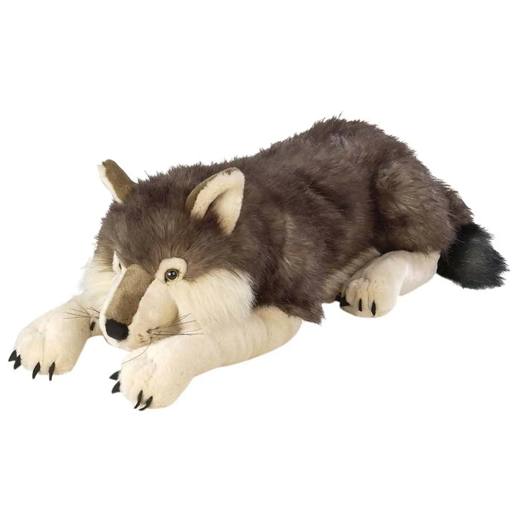 Wild Republic Cuddlekins Jumbo wolf stuffed animals for kids