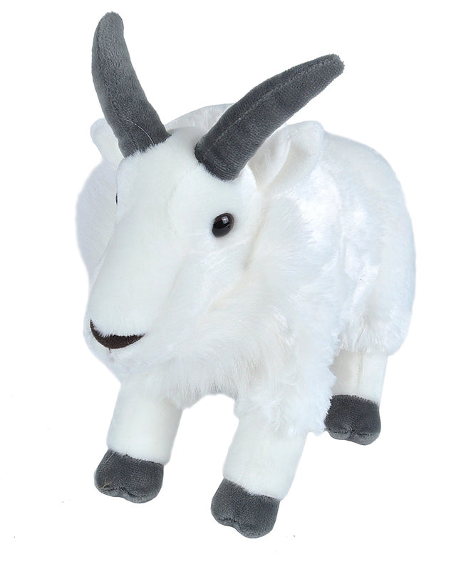 Lifelike Wild Republic Cuddle Kins Mountain Goat stuffed animals & plush toys, soft for kids to hug.