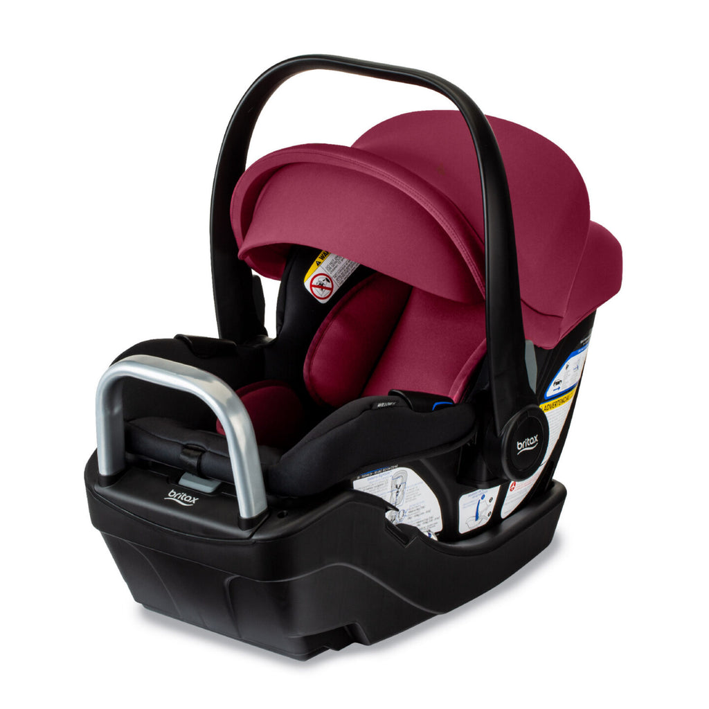 car seat with base for infant britax Willow S ruby