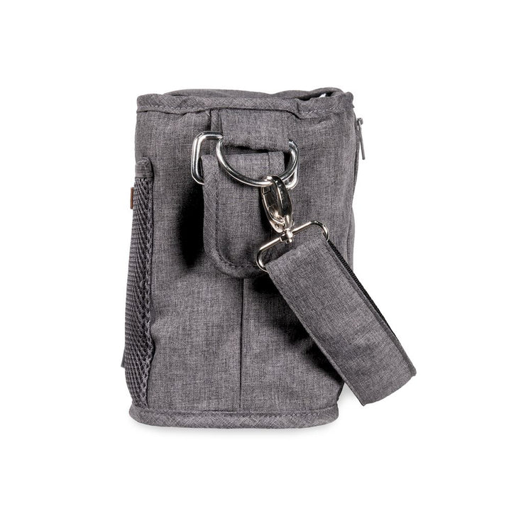 Keep drinks and gear secure with the Wonderfold Gray Parent Console featuring 4 cup holders for your stroller wagon.