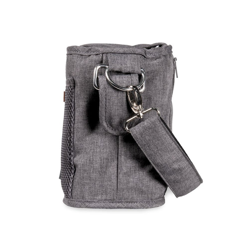 Keep drinks and gear secure with the Wonderfold Gray Parent Console featuring 4 cup holders for your stroller wagon.