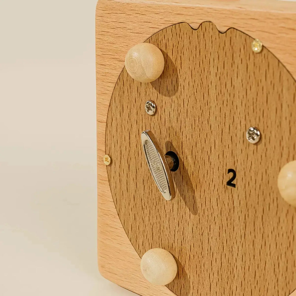 Wooden ferris wheel music box from coco village