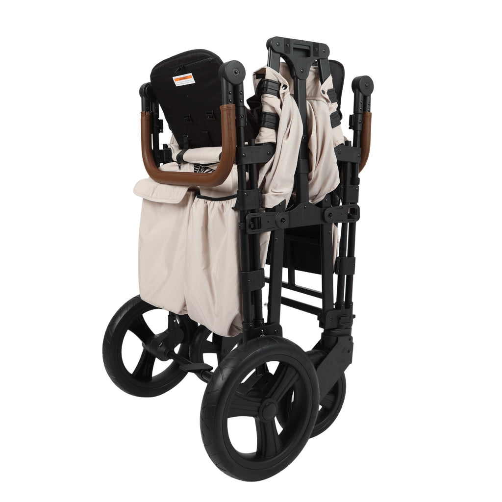 Collapsible wagon stroller from Keenz XC  cream 