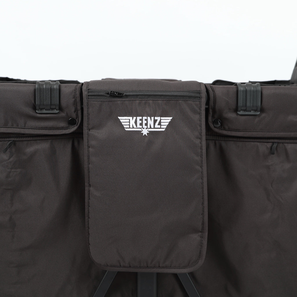 Keenz XC+ stroller wagons in black