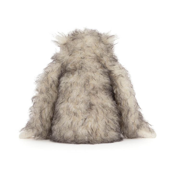 Jellycat Bretti Yeti plush stuffed animal toy, soft yeti stuffed toy, best children's toy - back view
