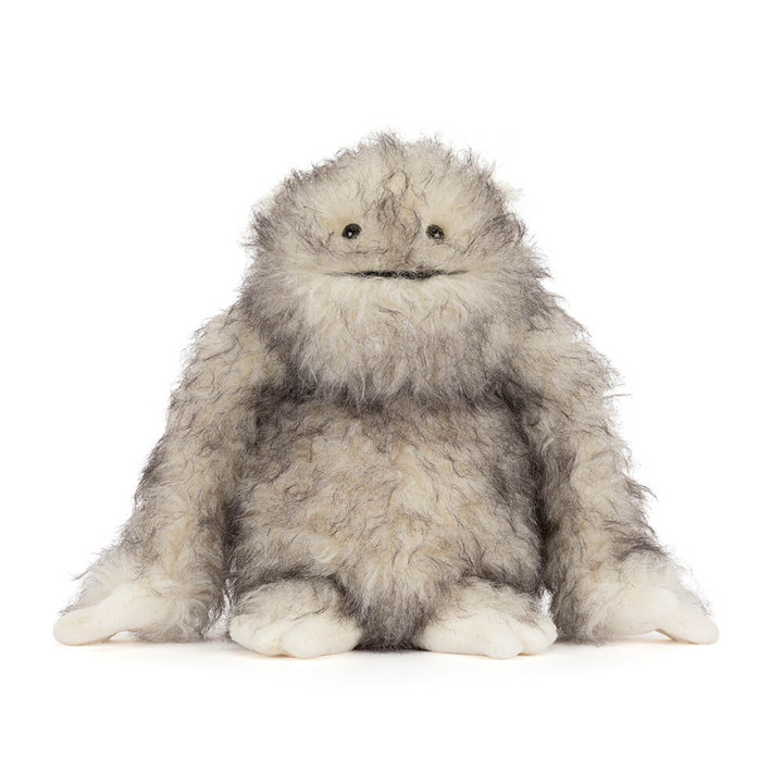 Jellycat Bretti Yeti plush stuffed animal toy, soft yeti stuffed toy, best children's toy - side view