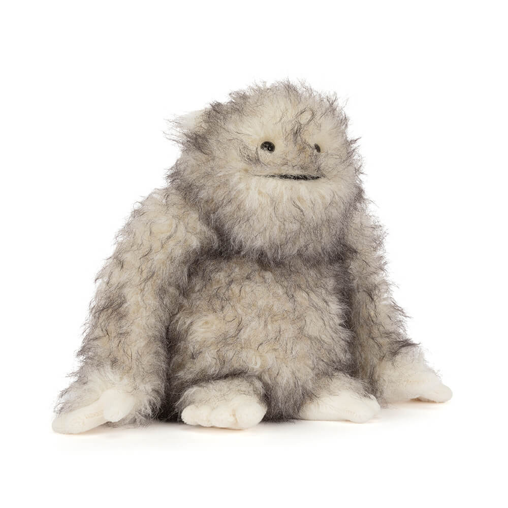 Jellycat Bretti Yeti plush stuffed animal toy, soft yeti stuffed toy, best children's toy - front view