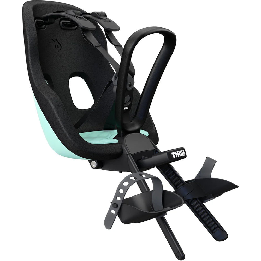 Mint Thule Yepp Nexxt2 Mini bike seat, offering comfort and safety for toddlers.