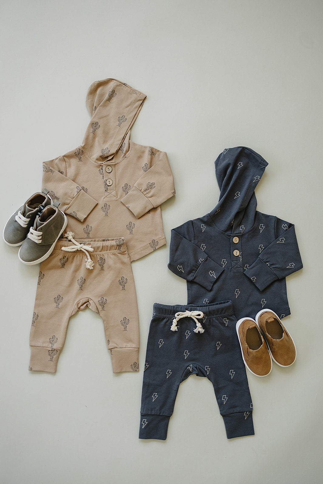 Trendy and practical, the Mebie Baby Cactus Hooded Set is a go-to option when shopping baby clothes online