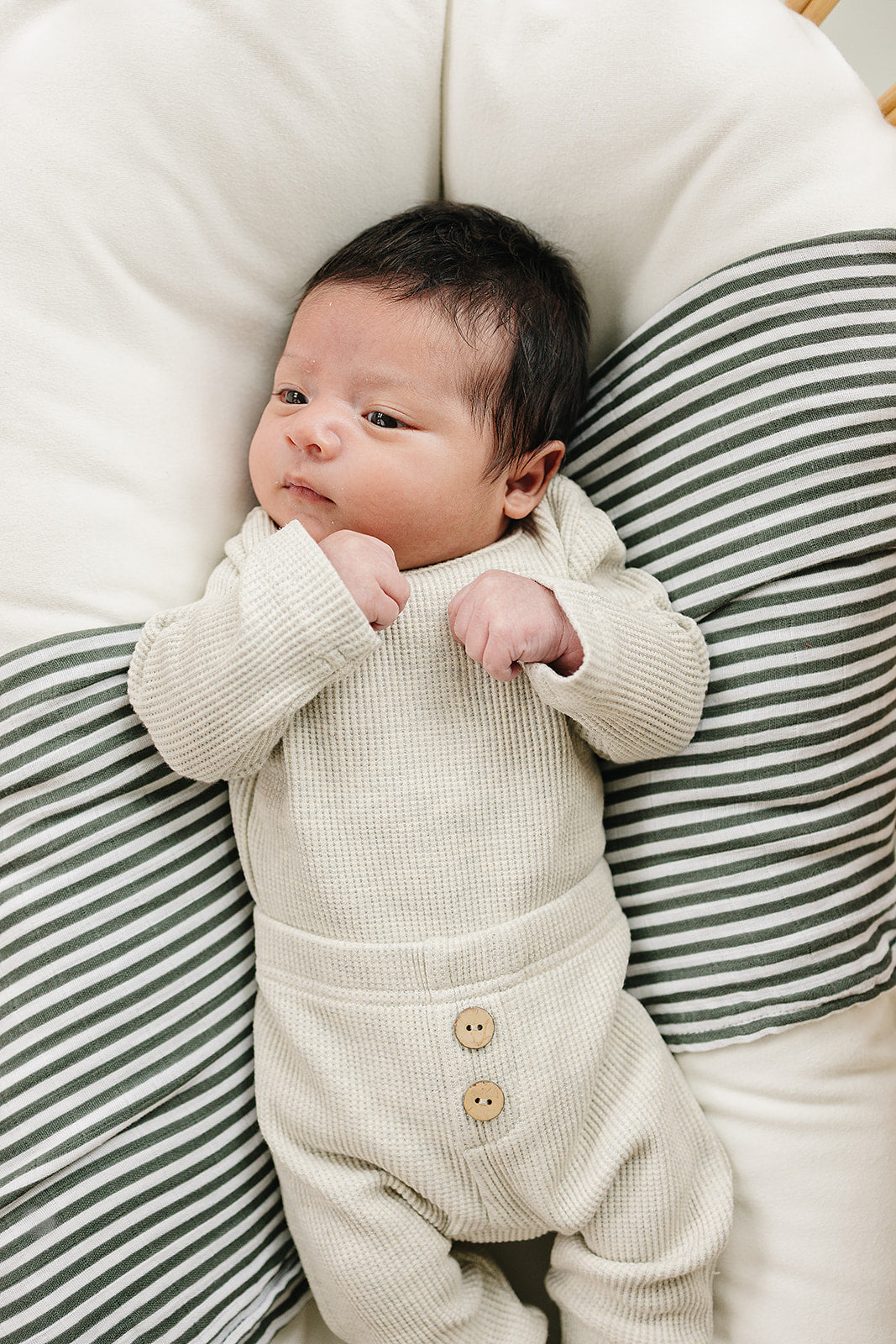 Keep little ones comfortable in the Mebie Baby Heather Grey Bodysuit Waffle Set, a top pick for baby bamboo pajamas
