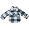 Mebie Baby checkered sherpa jacket