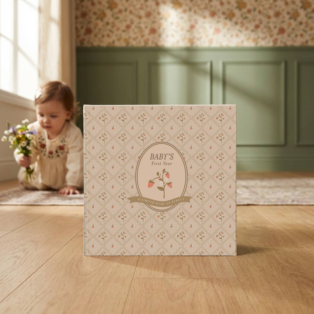 Baby Memory Book | Cottage Garden