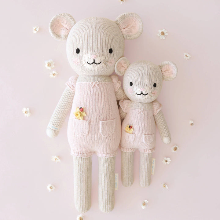 Cuddle + Kind Beatrice the Mouse | Blush baby shower gift donation generous ethical